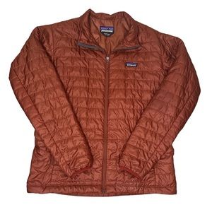 Patagonia Nano Orange Zip Up Jacket